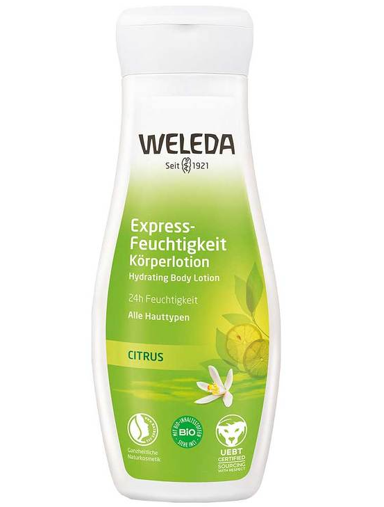 WELEDA Citrus Express-Feuchtigkeit Körperlotion