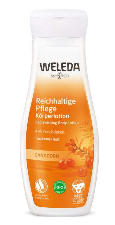 WELEDA Sanddorn reichhaltige Pflege Körperlotion