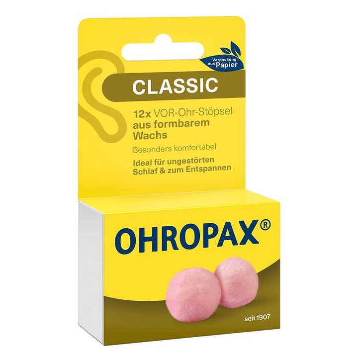 OHROPAX Classic Wachs Vor-Ohr Stöpsel OHROPAX Classic Wachs Vor-Ohr Stöpsel